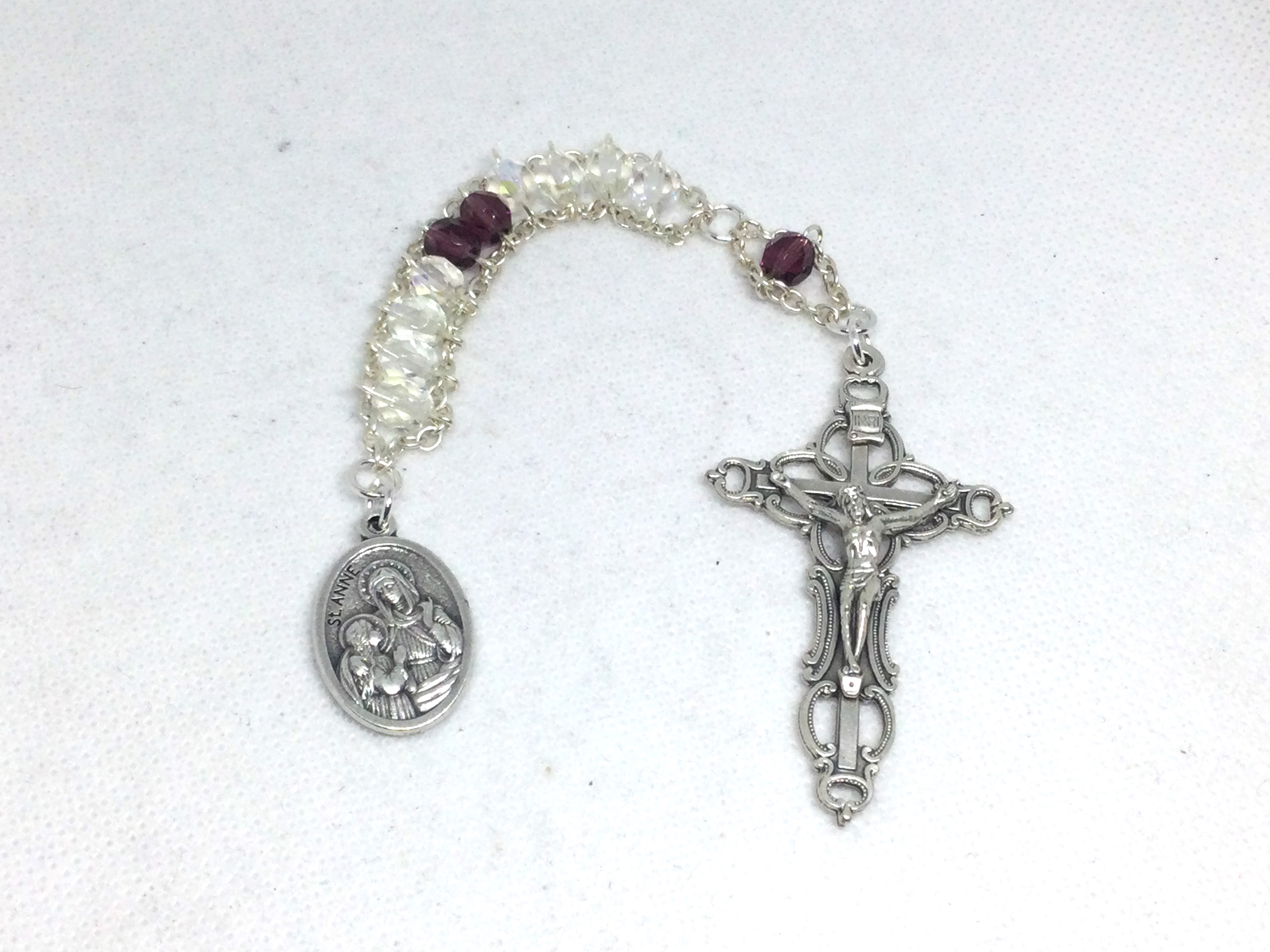 St Anne Tenner Ladder Rosary