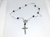 Abbey Rosary Necklace hand made, Catholic, St. Benedicts Abbey, Kansas Monks, Benedictines, Benedict, rosary, rosary necklace, necklace