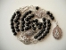 Black Seven Sorrows Chaplet - 