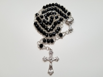Boys First Communion Ladder Rosary custom, design your own, rosary, glass, semi-precious stone, Catholic, first communion, Eucharist