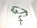 Green Cat's Eye Ladder Rosary (Ladderization) - 