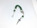 Green Our Lady of Guadalupe Rosary Bracelet - 