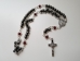 Hemalyke and Red Benedictine Ladder Rosary - 