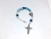 Immaculate Heart of Mary Variegated Ladder Rosary Bracelet - 