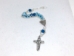 Immaculate Heart of Mary Variegated Ladder Rosary Bracelet - 