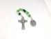 St. Patrick/St. Brigid Irish Variegated Tenner Rosary - 