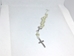 Ivory Pearl First Communion Rosary Bracelet - 