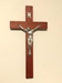 Large Handmade Padauk Crucifix - 
