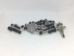 Matte Black Benedictine Ladder Rosary - 