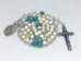 Our Lady of Lourdes Magnesite Ladder Rosary - 