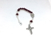 Our Lady of Sorrows Rosary Bracelet custom, ladder rosary, build your own, rosary, glass, semi-precious stone, Lent, prayer, fasting, blessed virgin, Our Lady, Trinity, Ecce Homo, Sorrowful Mother, single decade, bracelet, Our Lady of Sorrows