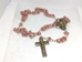 Pink and Crystal Ladder Rosary (Ladderization) - 