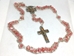 Pink and Crystal Ladder Rosary (Ladderization) - 