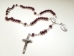 Purple St. Joseph Ladder Rosary - 