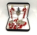 Red St. John Paul II Ladder Rosary - 