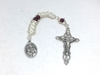St. Anne Tenner Ladder Rosary ladder rosary, Catholic, grandmother rosary, rosary, Saint Anne, Anne and Joachim, Our Lady of Lourdes, Immaculate Conception, Amethyst, crystal