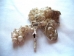 St. John Paul II White Magnesite Ladder Rosary - 