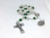St. Patrick Crystal Irish Ladder Rosary - 