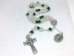 St. Patrick Crystal Irish Ladder Rosary - 