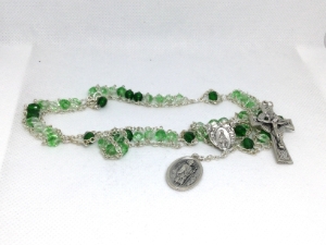 The St. Patrick Irish Variegated Ladder Rosary 