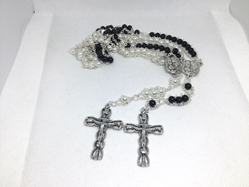 Wedding Rosary His and Hers Bride and Groom Matching Set custom, ladder rosary, build your own, rosary, glass, wedding gift, wedding, couple, rosaries, rosary set, Catholic, marriage, matrimony, his and hers,