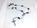 White Abbey Ladder Rosary - 