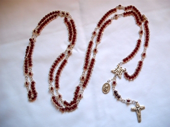 Design a 20-Decade Rosary custom, ladder rosary, Design your own, rosary, glass, semi-precious stone, 20 decade rosary