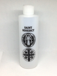 St. Benedict Medal Holy Water Bottle holy water, bottle, St. Benedict, blessing, Catholic, medal